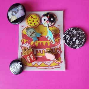 Urban Outfitters Fun Pin Set - Multicolor